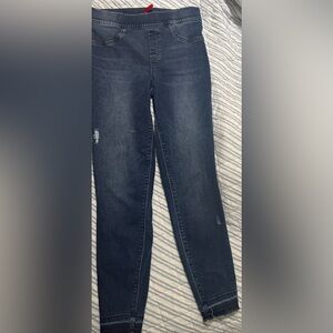 SPANX Dark Blue Skinny Jeans